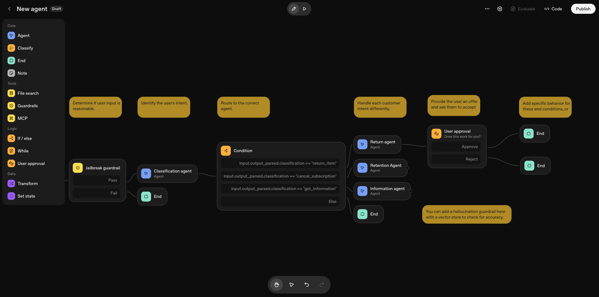 OpenAI Agent Builder